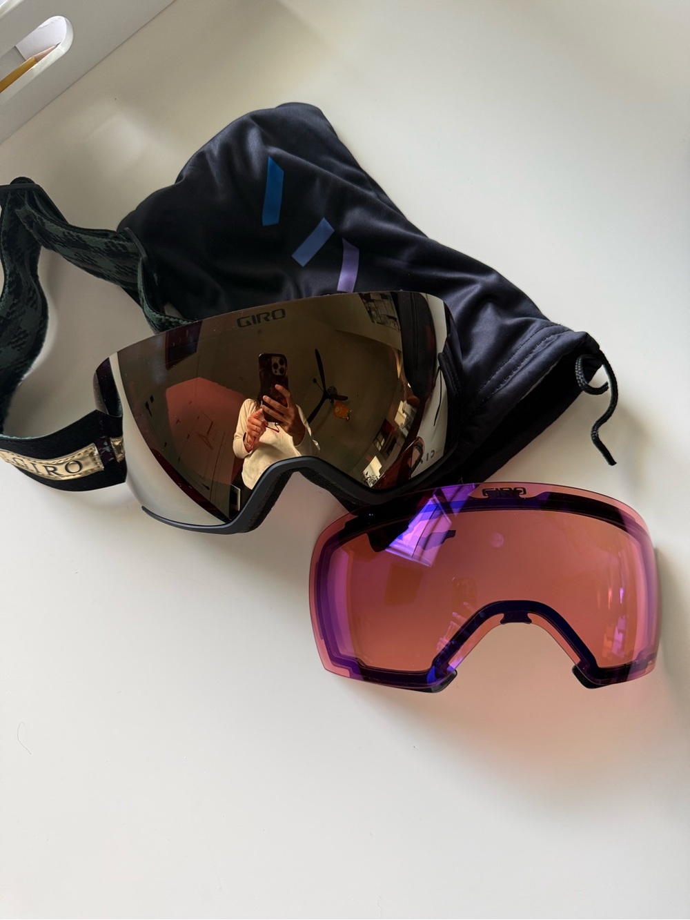 Giro Goggle LUSI Black Clash Glasses
OTG Vivid: Copper S2 + Infrared S1 Lens